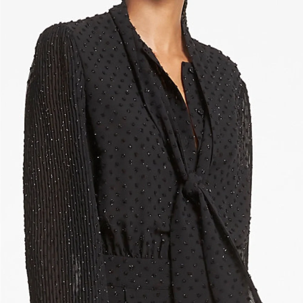 Michael Kors Black Tie Glamour Women's‎ Size 4 Wide Leg Evening Jumpsuit